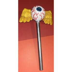Hand Painted Von Dutch Inspired Eyeball with Wings Rod Shifter For Collectors